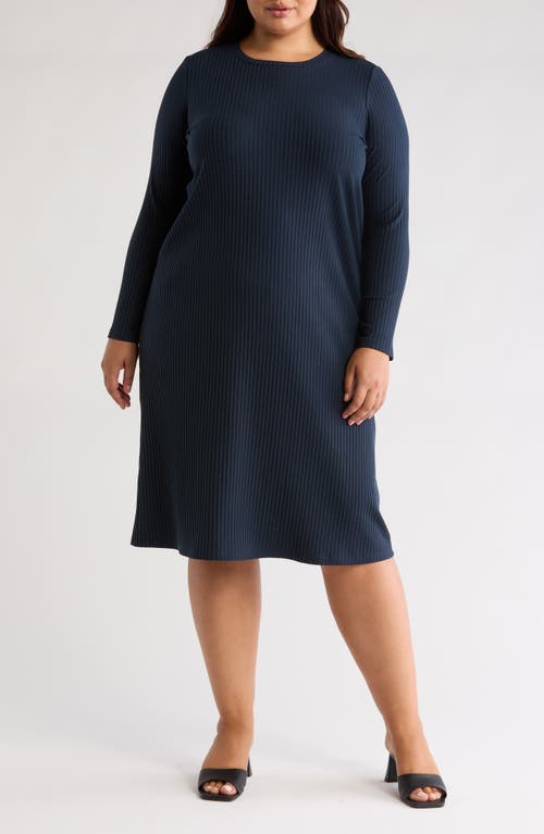 Eileen Fisher Eileen Fisher Long Sleeve Rib Dress