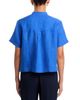 Eileen Fisher Eileen Fisher Mandarin Collar Short Sleeve Shirt - 3