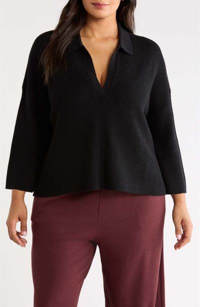 Eileen Fisher Eileen Fisher Merino Wool Bracelet Sleeve Sweater