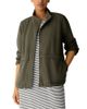 Eileen Fisher Eileen Fisher Mock Neck Zippered Jacket - 1