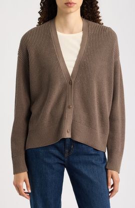 Eileen Fisher Eileen Fisher Organic Cotton & Tencel Lyocell Cardigan