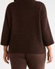 Eileen Fisher Eileen Fisher Organic Cotton & Tencel Lyocell Funnel Neck Sweater - 2