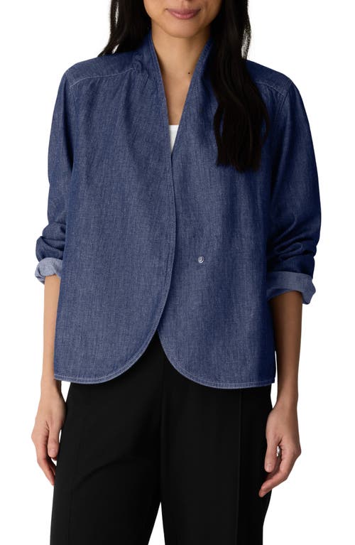Eileen Fisher Eileen Fisher Organic Cotton Curved Front Jacket