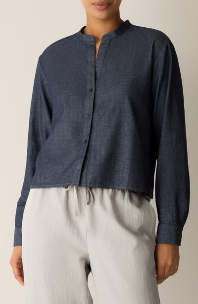 Eileen Fisher Eileen Fisher Organic Cotton Denim Shirt 
