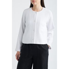 Eileen Fisher Eileen Fisher Organic Cotton Gauze Jacket
