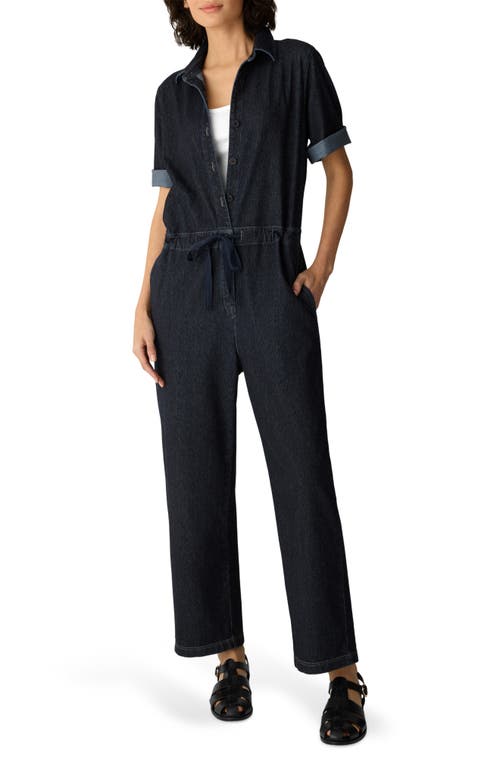 Eileen Fisher Eileen Fisher Organic Cotton Stretch Ankle Jumpsuit
