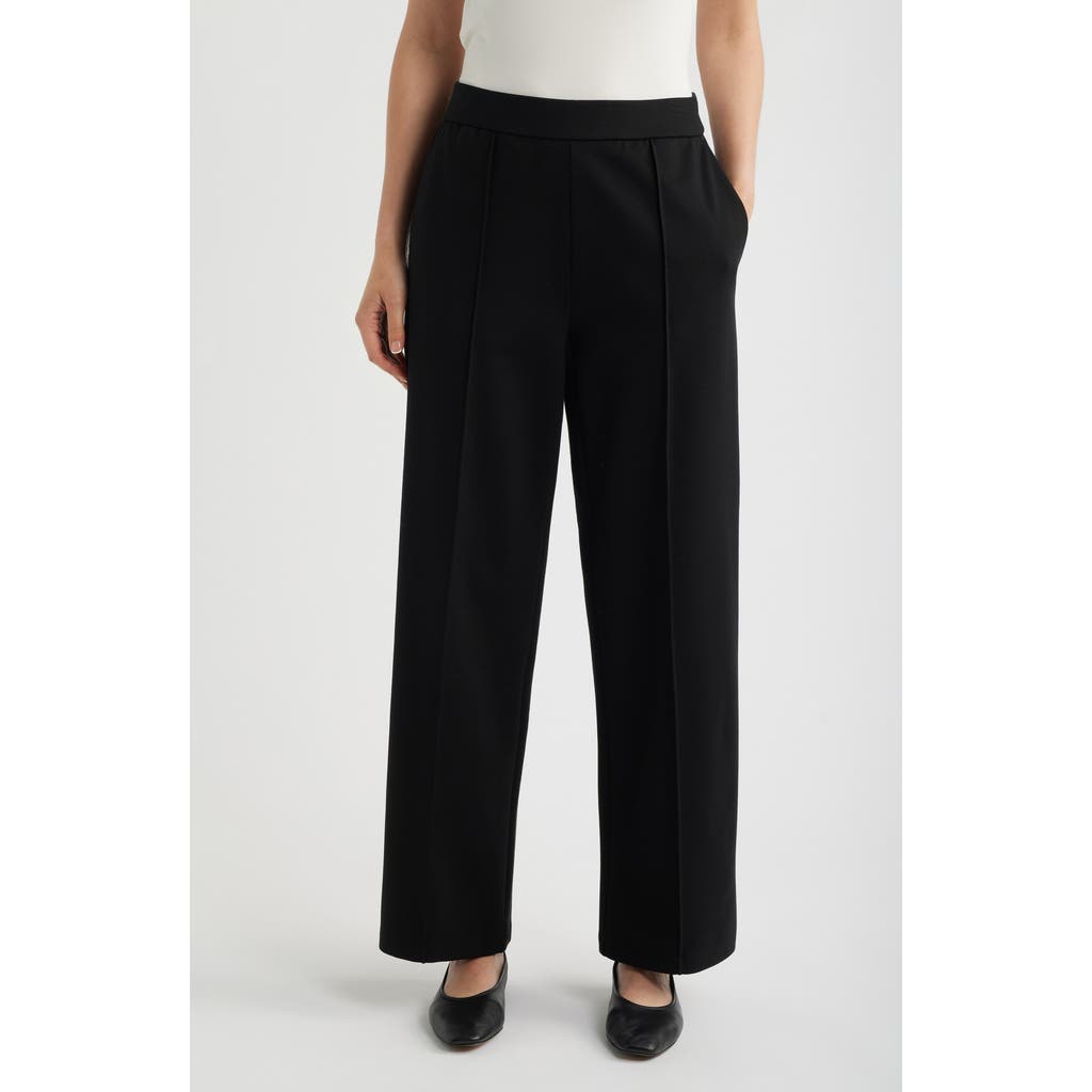 Eileen Fisher Eileen Fisher Pintuck High Waist Wide Leg Pants