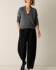 Eileen Fisher Eileen Fisher Pleated Wool Lantern Pants - 4
