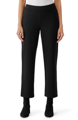 Eileen Fisher Eileen Fisher Ponte Ankle Straight Leg Pants