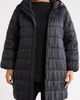 Eileen Fisher Eileen Fisher Quilted Ruched Recycled Nylon Hooded Jacket - 1