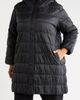 Eileen Fisher Eileen Fisher Quilted Ruched Recycled Nylon Hooded Jacket - 4