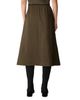Eileen Fisher Eileen Fisher Quilted Silk A Line Skirt - 3