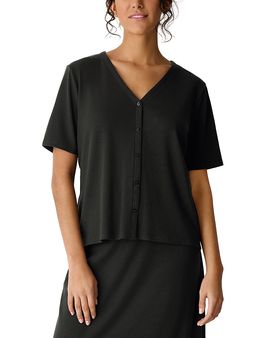 Eileen Fisher Eileen Fisher Ribbed V Neck Top