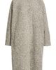 Eileen Fisher Eileen Fisher Round Neck Alpaca & Wool Blend Coat - 4