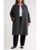 Eileen Fisher Eileen Fisher Round Neck Coat - 1