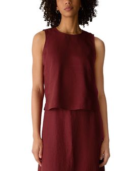 cut out linen mini dress Delaney White Linen Cut-Out Sweetheart White Mini Dress main image 1