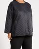 Eileen Fisher Eileen Fisher ROUND NECK QUILTED SHORT COAT - 3