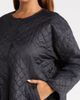 Eileen Fisher Eileen Fisher ROUND NECK QUILTED SHORT COAT - 4