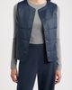 Eileen Fisher Eileen Fisher Round Neck Quilted Vest - 1