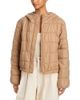 Eileen Fisher Eileen Fisher Ruched Nylon Hooded Jacket - 1