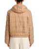 Eileen Fisher Eileen Fisher Ruched Nylon Hooded Jacket - 4