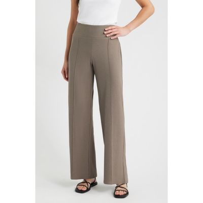 Eileen Fisher Eileen Fisher Seamed High Waist Wide Leg Pants