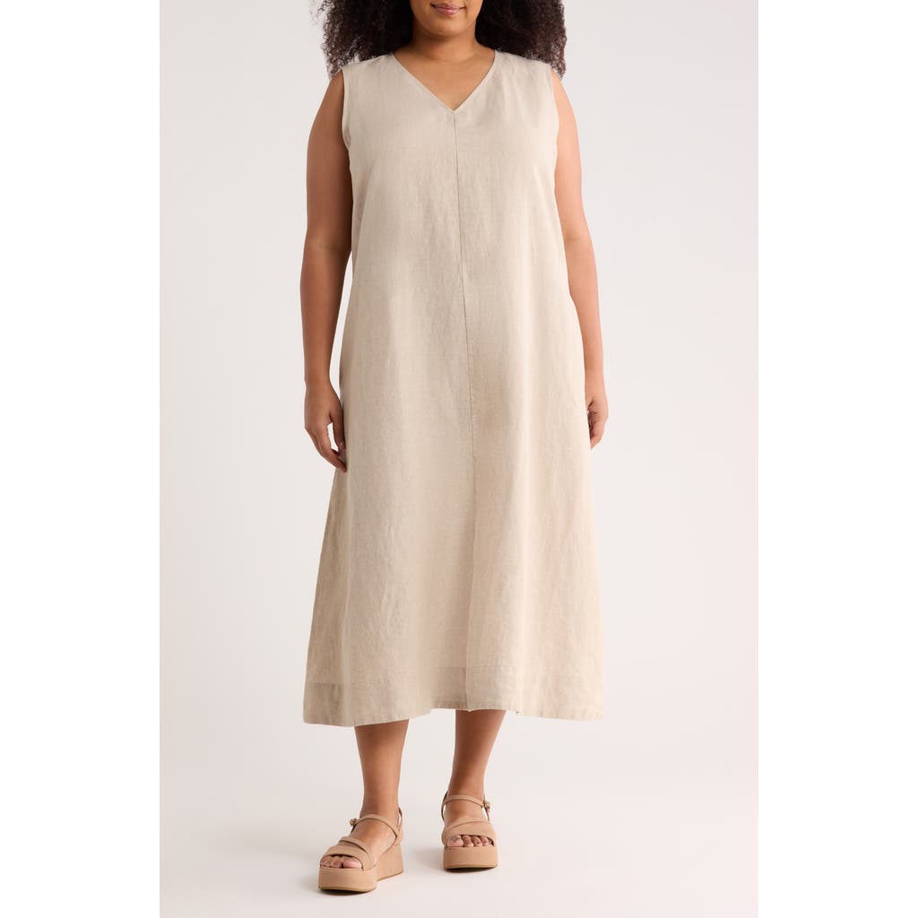 Eileen Fisher Eileen Fisher Sleeveless Linen Dress