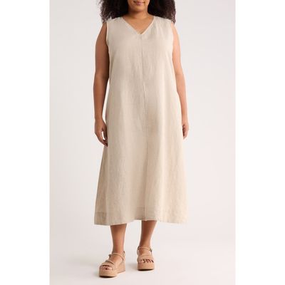 Eileen Fisher Eileen Fisher Sleeveless Linen Dress