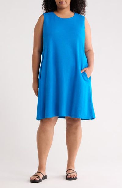 Eileen Fisher Eileen Fisher Sleeveless Organic Cotton A-Line Dress