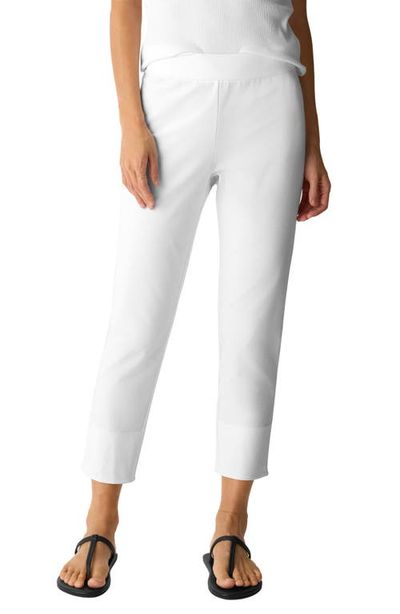 Eileen Fisher Eileen Fisher Slit Back Slim Crop Pants