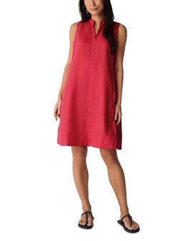 chinese dress ladies Organic Cotton Stretch Poplin Dress  Eileen Fisher Renew