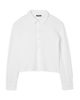 Eileen Fisher Eileen Fisher Stretch Jersey Classic Collar Shirt - 5