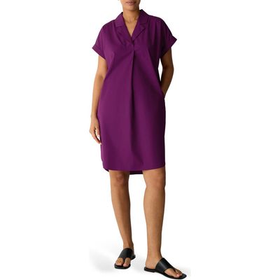 Eileen Fisher Eileen Fisher Stretch Poplin Shirtdress