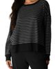 Eileen Fisher Eileen Fisher Stripe Crewneck Long Sleeve T-Shirt - 1