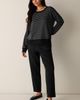 Eileen Fisher Eileen Fisher Stripe Crewneck Long Sleeve T-Shirt - 4