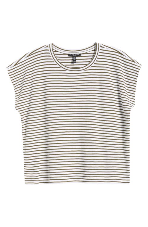 Eileen Fisher Eileen Fisher Stripe Organic Cotton Top