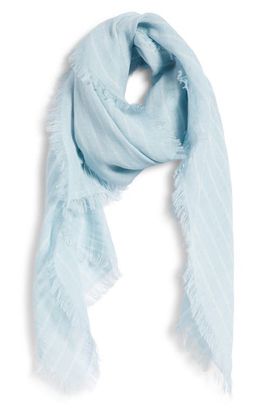 Eileen Fisher Eileen Fisher Stripe Organic Linen Scarf