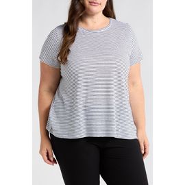 Eileen Fisher Eileen Fisher Stripe Organic Linen T-Shirt