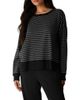 Eileen Fisher Eileen Fisher Striped Organic Cotton Blend Top - 1