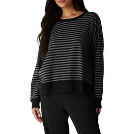 Eileen Fisher Eileen Fisher Striped Organic Cotton Blend Top
