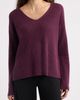 Eileen Fisher Eileen Fisher V-Neck Organic Cotton & Tencel Lyocell Sweater - 1
