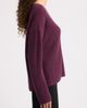 Eileen Fisher Eileen Fisher V-Neck Organic Cotton & Tencel Lyocell Sweater - 3