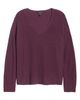 Eileen Fisher Eileen Fisher V-Neck Organic Cotton & Tencel Lyocell Sweater - 5