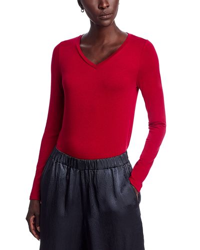Eileen Fisher Eileen Fisher V Neck Long Sleeve Top