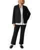 Eileen Fisher Eileen Fisher Washable Stretch Crepe Ankle Kick Flare Pants - 2