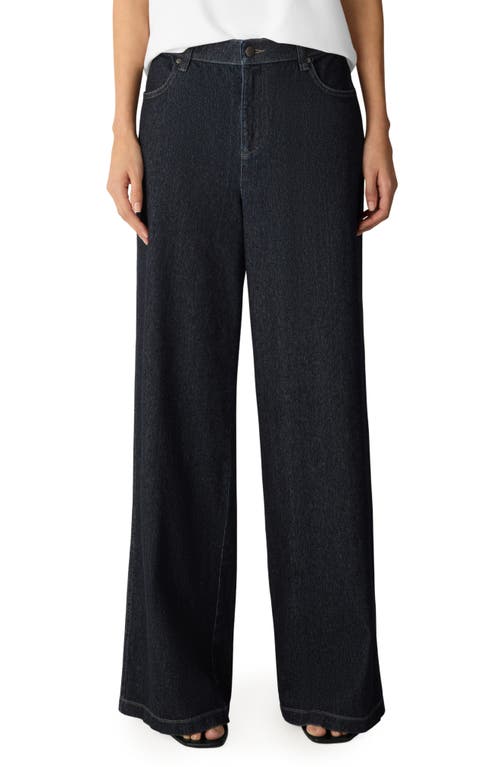 Eileen Fisher Eileen Fisher Wide Leg Stretch Organic Cotton Pants