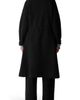 Eileen Fisher Eileen Fisher Wing Collar Tie Waist Wool Coat - 2