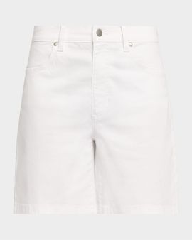 Eileen Fisher Organic Cotton Stretch Denim Shorts