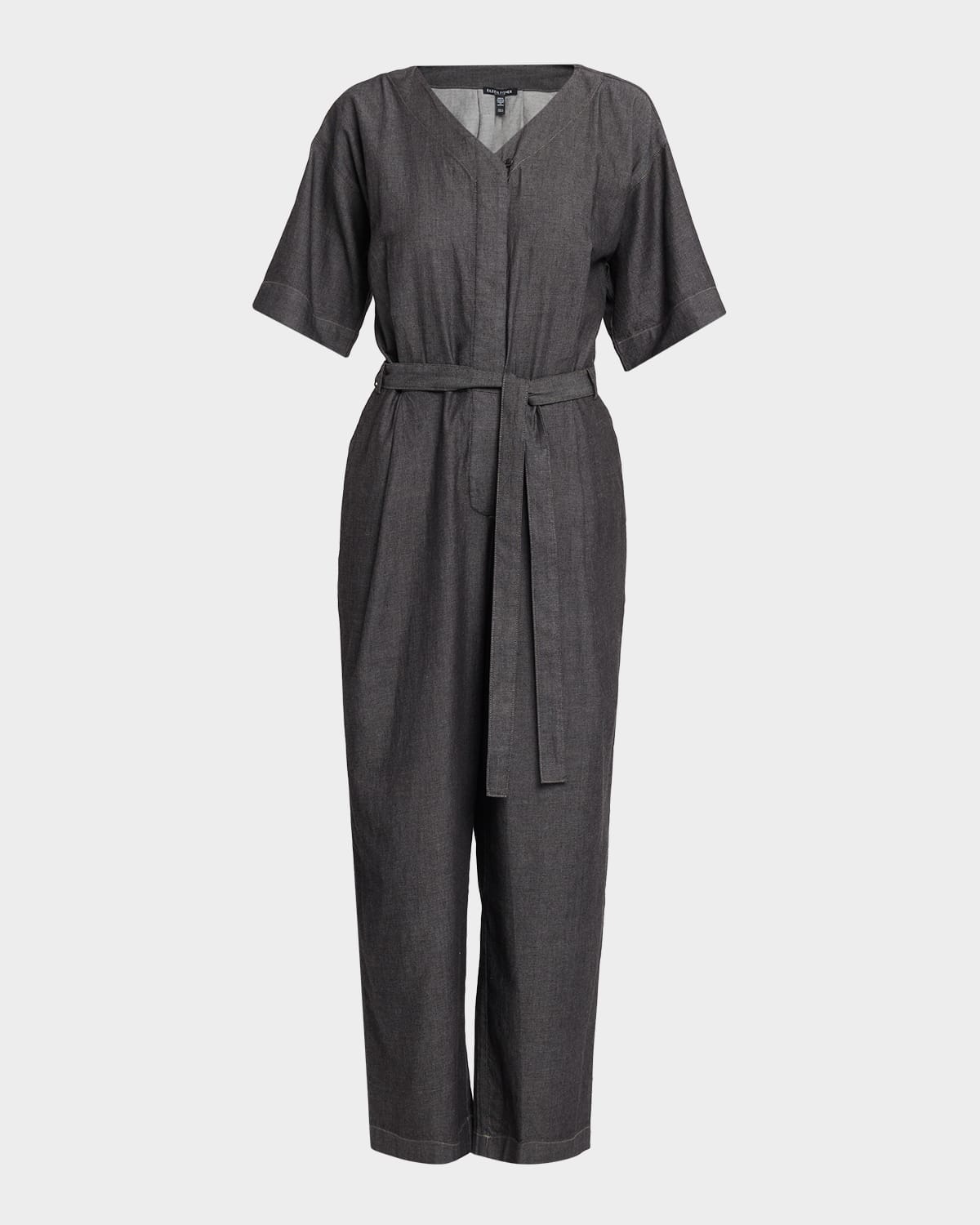 Eileen Fisher Organic Cotton Twill Jumpsuit