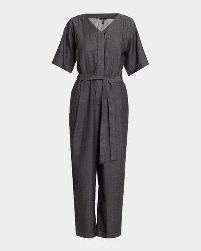 Eileen Fisher Organic Cotton Twill Jumpsuit